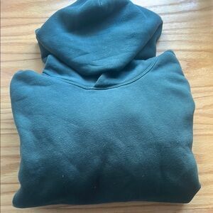 Abercrombie dark green popover hoodie